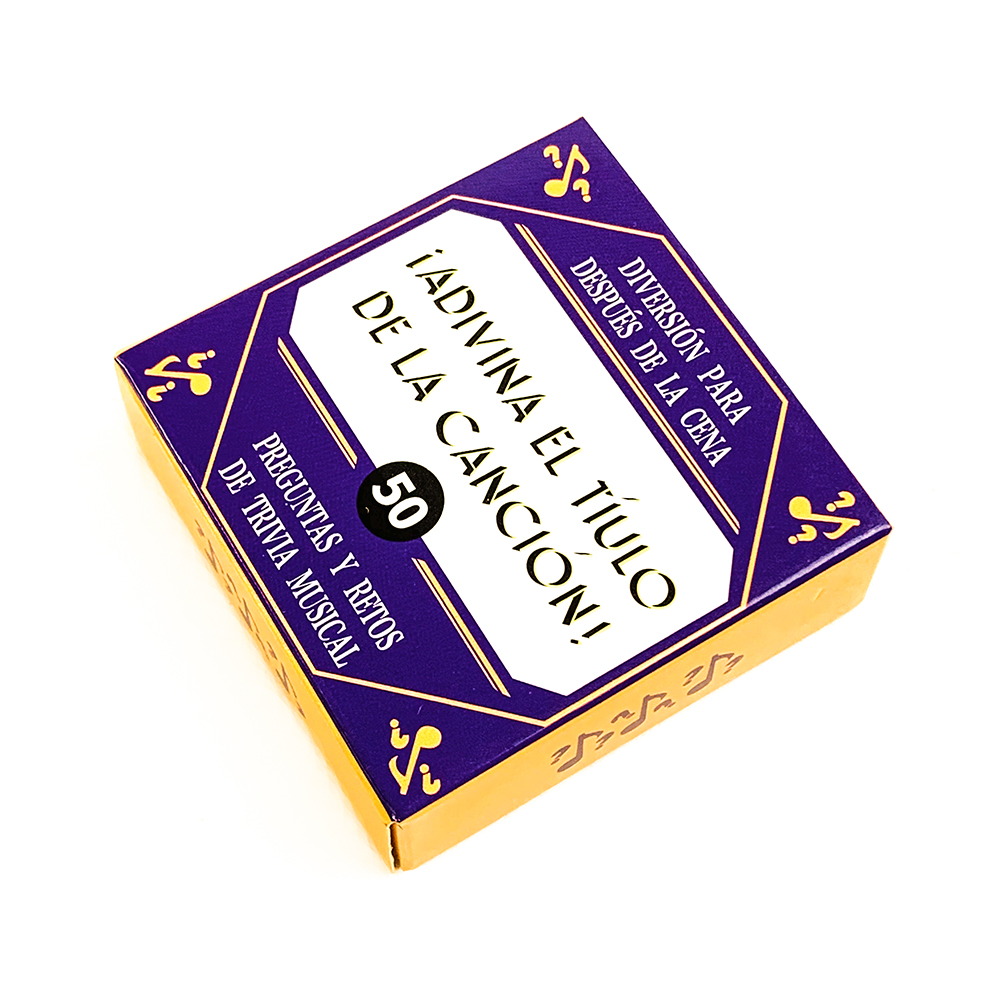 Party Games In Spanish - Mini jeu de cartes espagnol, nom