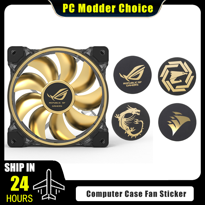 Party Games Pc - Autocollant de Logo de ventilateur de