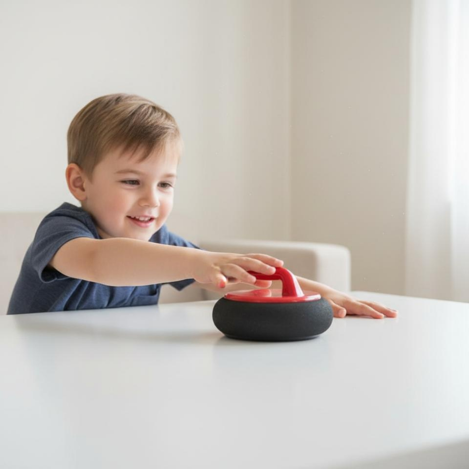 Party Games Mini - Ensemble de curling de sol sans
