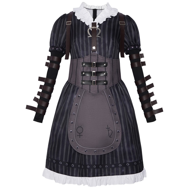 Party Games In Steam - Costume de cosplay Alice Liddell, robe