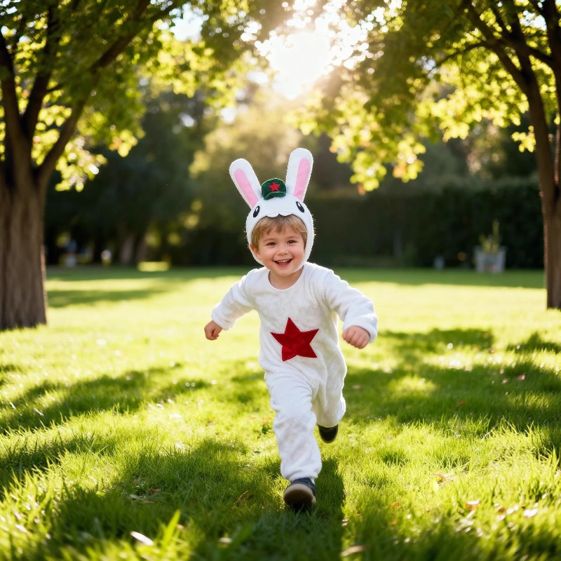Costume de Pâques blanc pour e - Party Games Easter For Kids avis et prix
