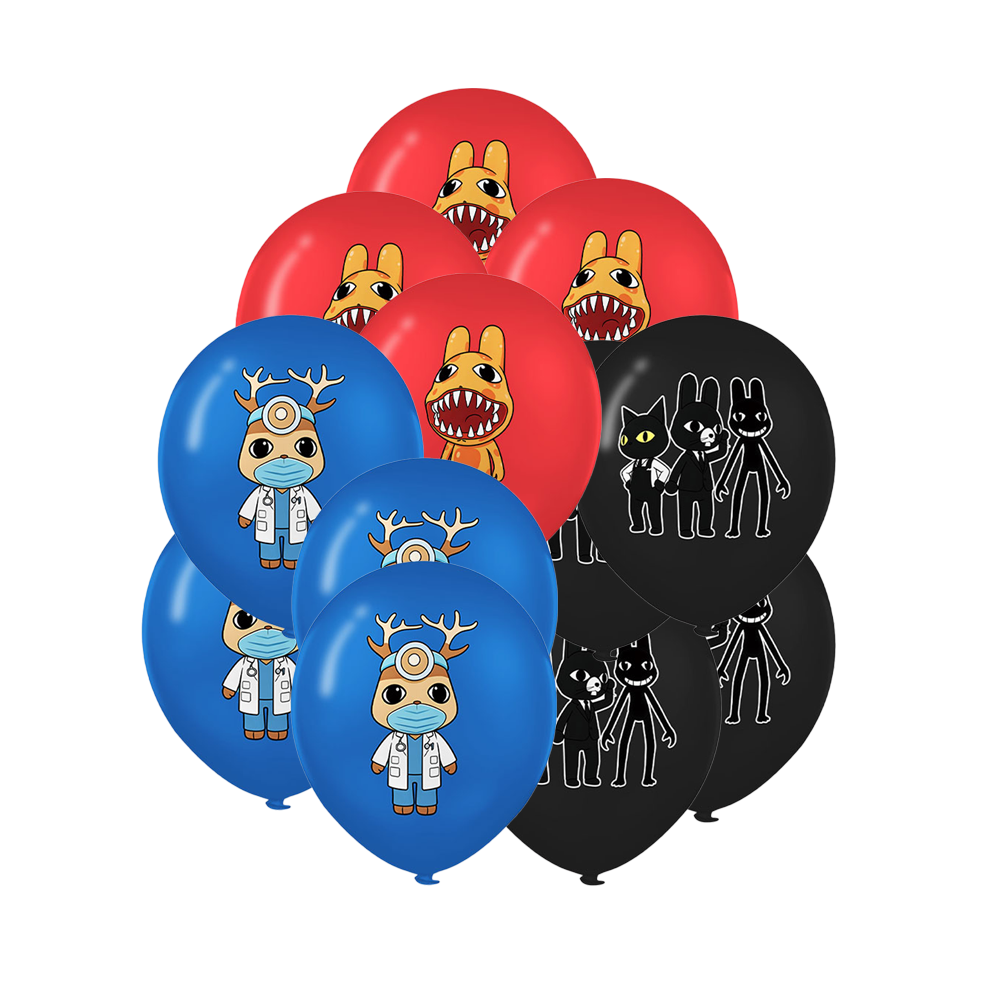 12/24 ballons en latex Rainbow - Party Games Easter For Kids avis et prix