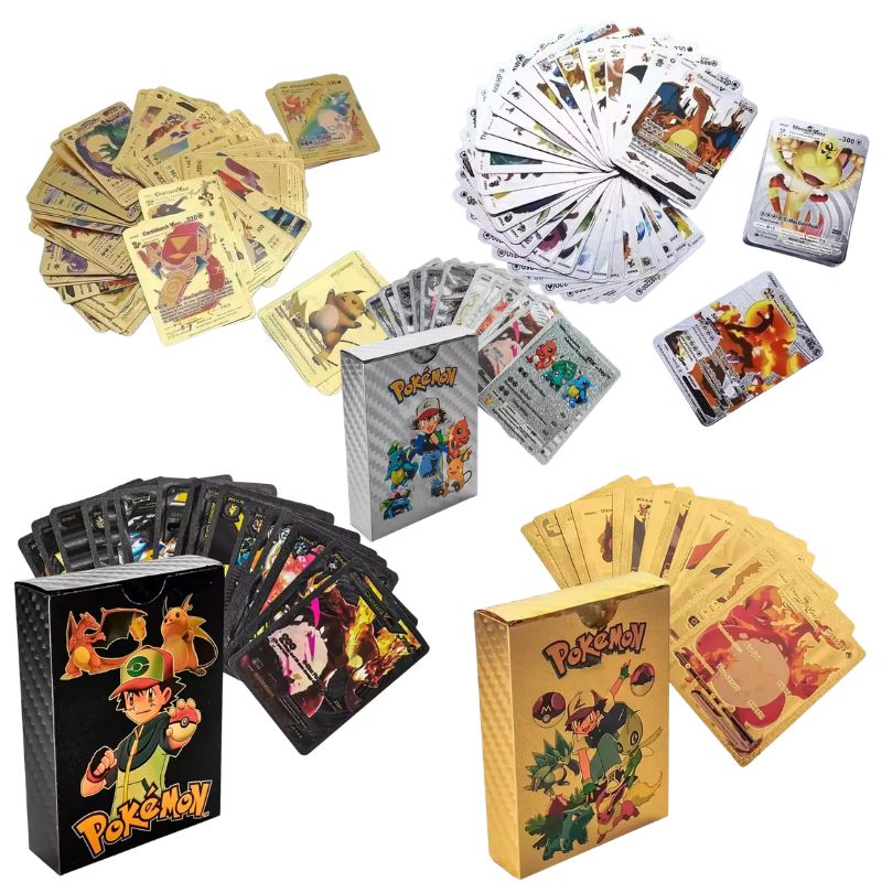 55 cartes Vmax GX dorées à pai - Party Games In Spanish avis et prix
