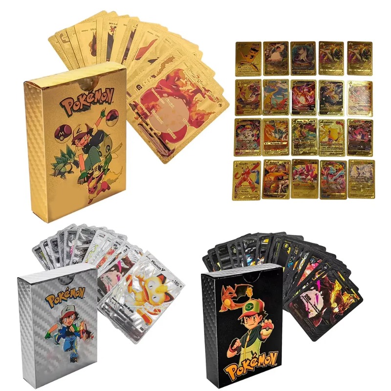 55 Cartes Pokémon Vmax GX Boît - Party Games In Spanish avis et prix