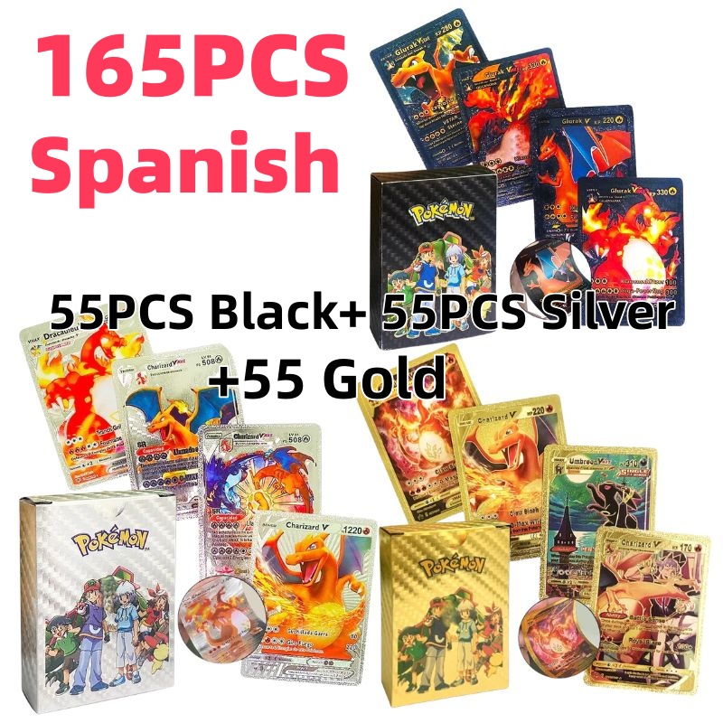 55 cartes Pokémon Vmax GX en f - Party Games In Spanish avis et prix