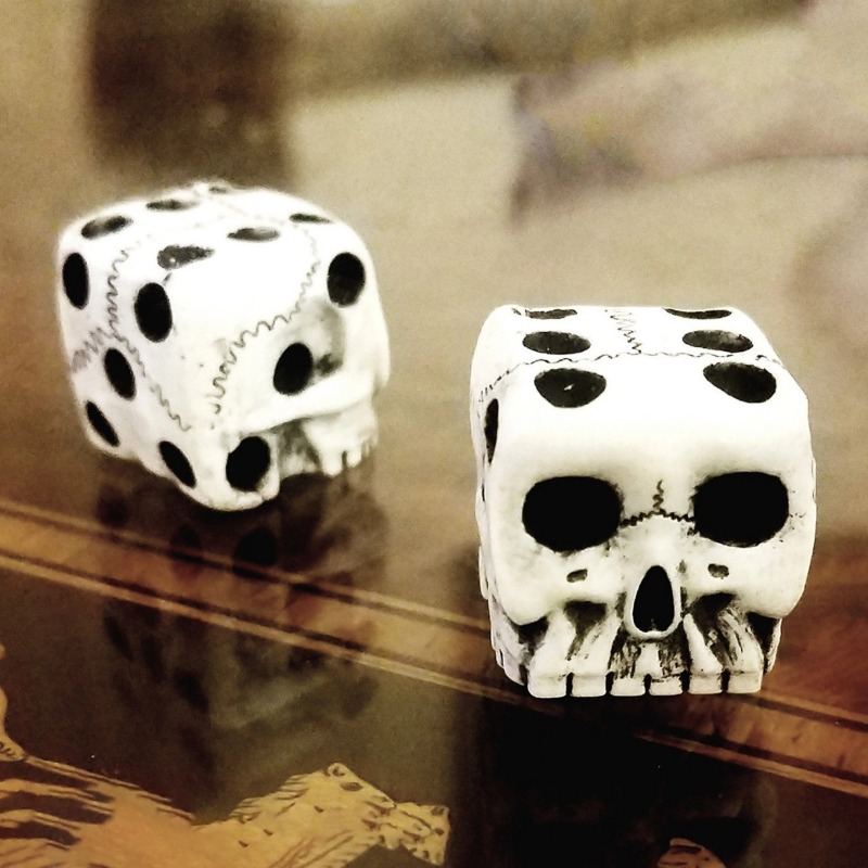 Jeu de dés en résine de crâne  - Party Games No Equipment avis et prix